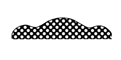 black-and-white-polka-dot-graphic-panel