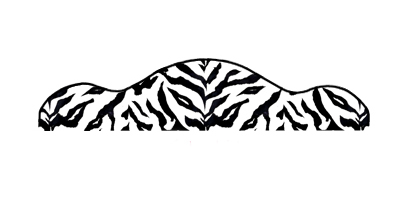 black-and-white-tiger-graphic-panel