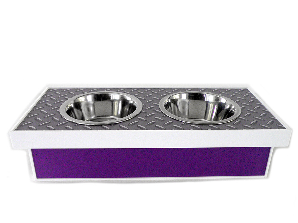 Purple Truck Pet Dish